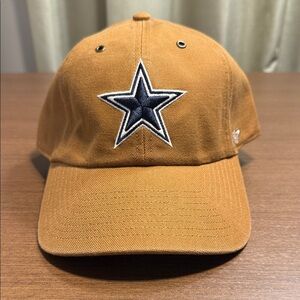 Carhartt Dallas Cowboys Tan Cap with Logo Patch